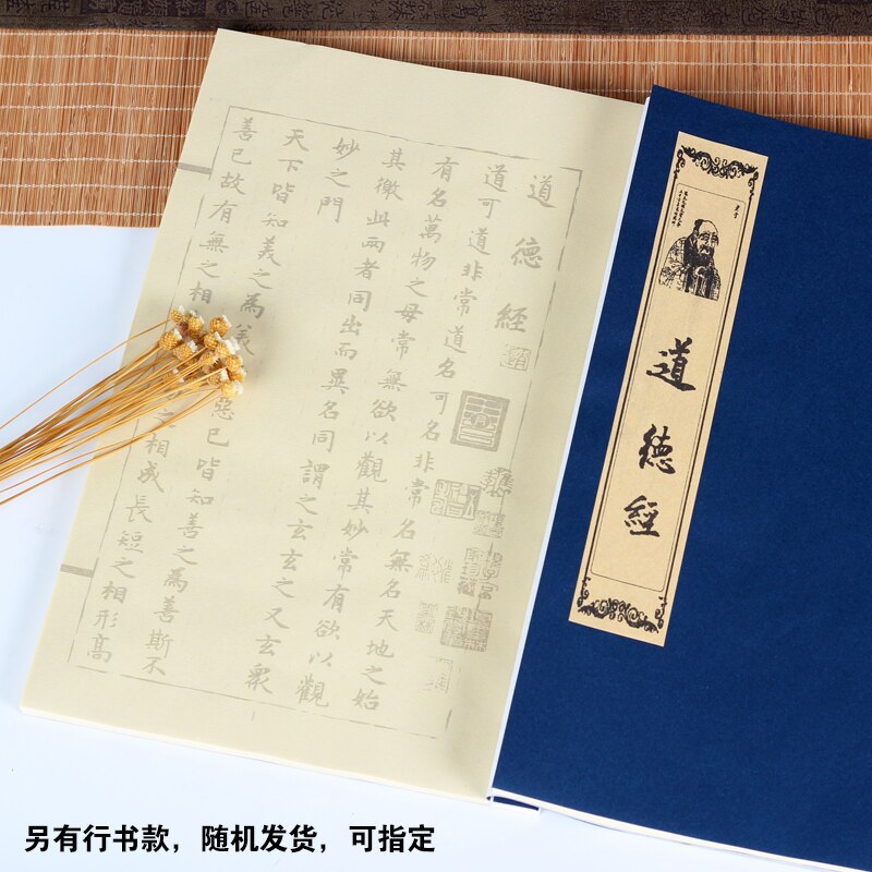 Chinese Calligraphy Copybook Small Regular Script Copying Book Running Script Scriptures Poem Copybook Calligraphy Practice: L