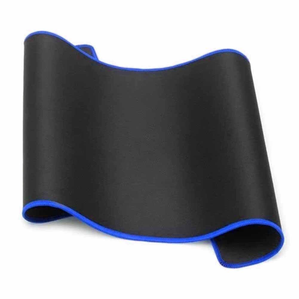 Computer Mouse Mat Color Edge Stitch Ultra Large Games Mouse Pad Mat for PC Laptop: Purple 