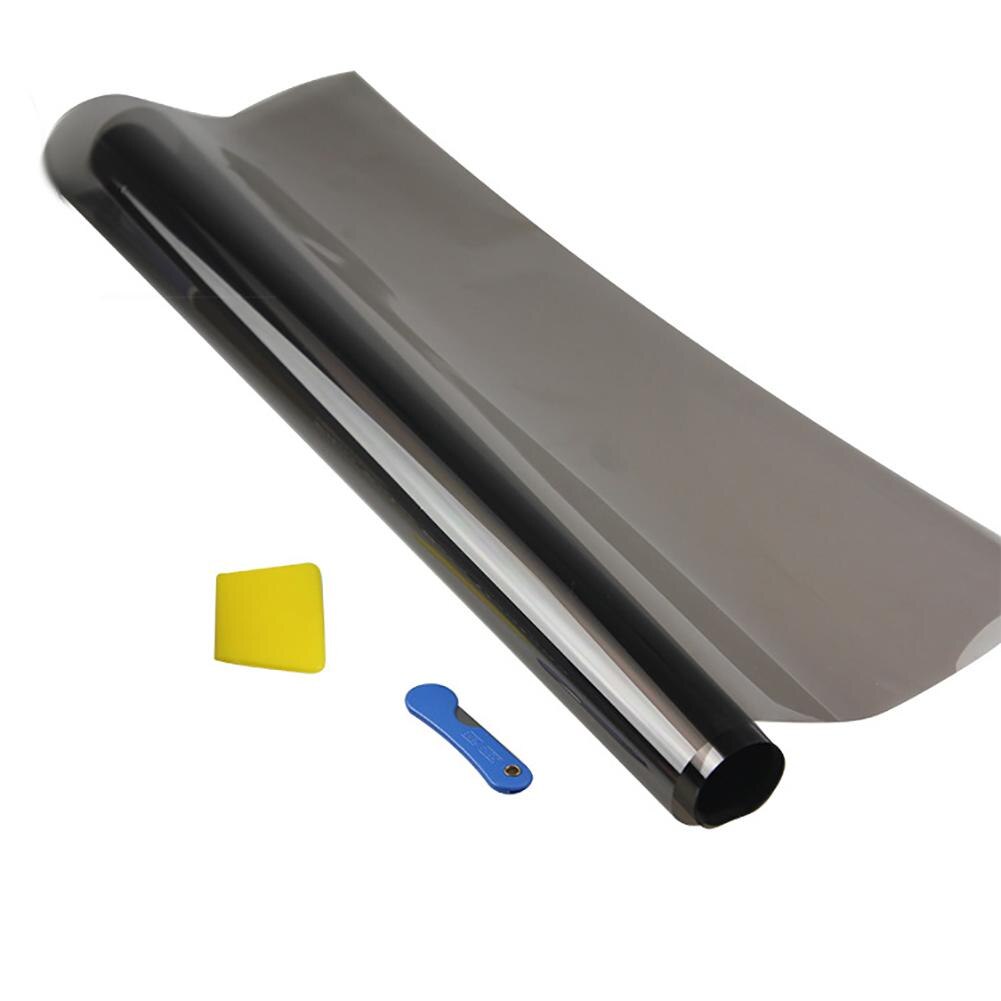 Black Car Window Tint Film Glass Auto Sticker House Commercial Solar Protection