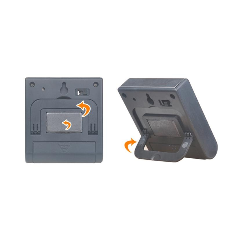 1pc Durable Digital Timer Minute Second Timer Digital Timer Stainless Steel Timer for Gym Cooking