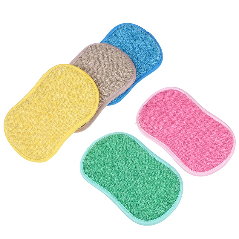 Éponge de cuisine d'éponges de mélamine de nettoyage antimicrobien de 5 pièces pour laver la vaisselle