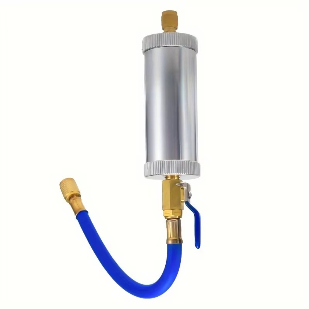 2Oz Capacity R134A Liquid Fuel Injector Convenient Efficient Car Air Conditioner Refiller Rational Sturdy: Default Title