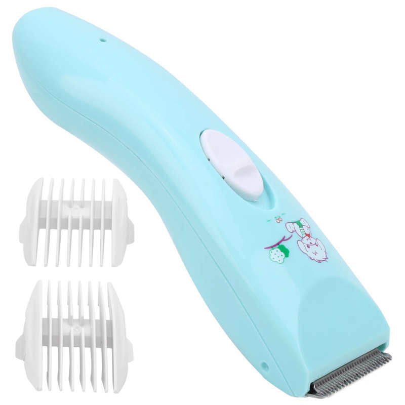Elektrische tondeuse voor baby's met laag geluidsniveau, stille draadloze trimmer voor kinderen, haarknipapparaat voor kinderen, babyhaarverzorging