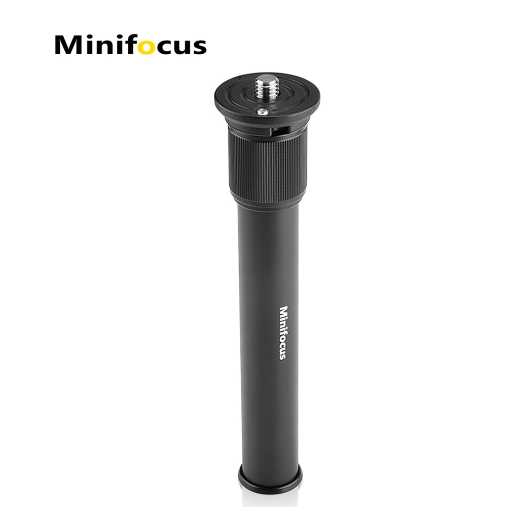 Håndholdt justerbar 3/8 &quot; størrelse stativ mount monopod 2- sektion forlænger stang rør til dslr kamera kardan aluminium forlængerstang