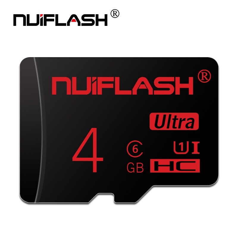 Tarjeta de memoria microSD de alta velocidad, tarjeta flash TF de 256GB de 128gb, 64gb, 32gb, 16gb, 8gb para teléfono/tableta: 4GB
