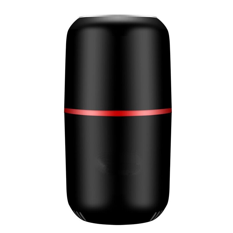 Coffee Grinder Electric Mini Coffee Bean Nut Grinder Soybeans Electric Mini Bean Multifunctional Home Coffe Machine Kitchen Tool: EU black