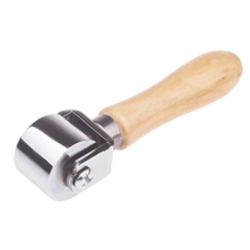 Outil de reliure en cuir fer main rouleau poussoir coupe compacteur bricolage artisanat petits rouleaux roue accessoires