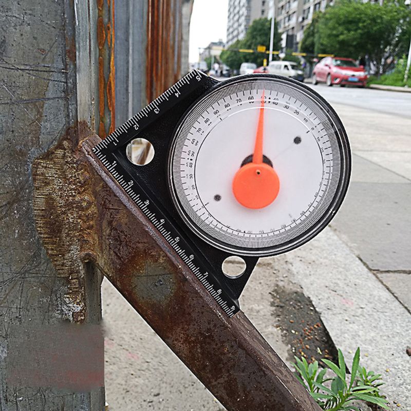 Slope Inclinometer Protractor Angle Finder Tilt Level Meter Clinometer Gauge With Magnetic Base