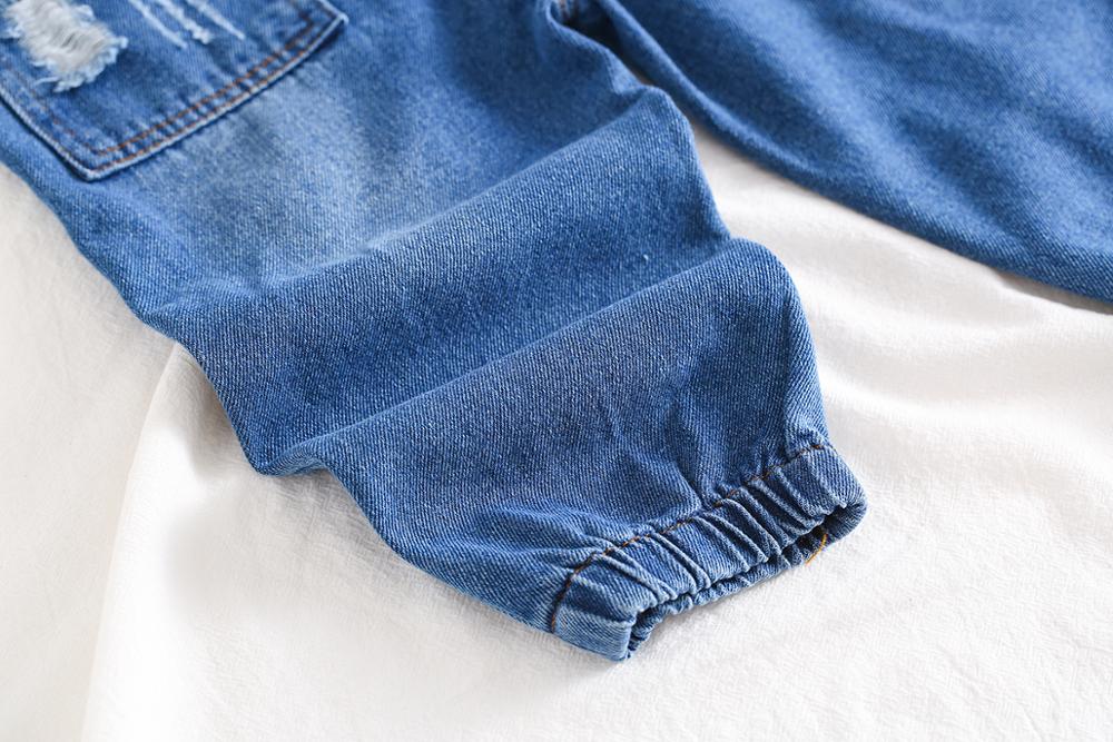 Chumhey – salopette en Denim pour bébés garçons et filles, en coton doux, avec bretelles, pantalon en jean, vêtements pour enfants, 1-4T