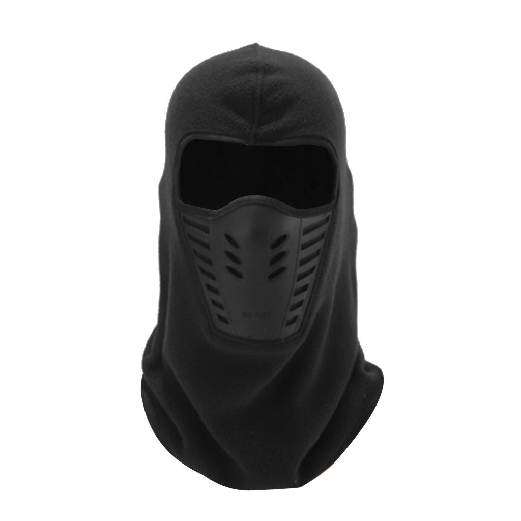 Windproof Fleece Winter Hat Helmet Sports Motorcycle Cycling Skiing Windproof Warm and Comfortable Hat Mask #PY10