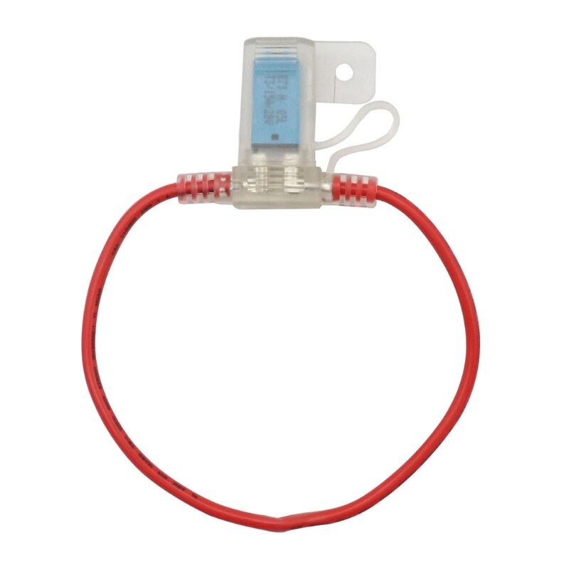 Mini Auto Sicherung Halfter Kleine Mittel Größe klopfen-zu-Schaltung Addierer Adapter 5A 6A 7,5 EINE 10A 15A 20A 25A 30A Standard Klinge Sicherung: 15A