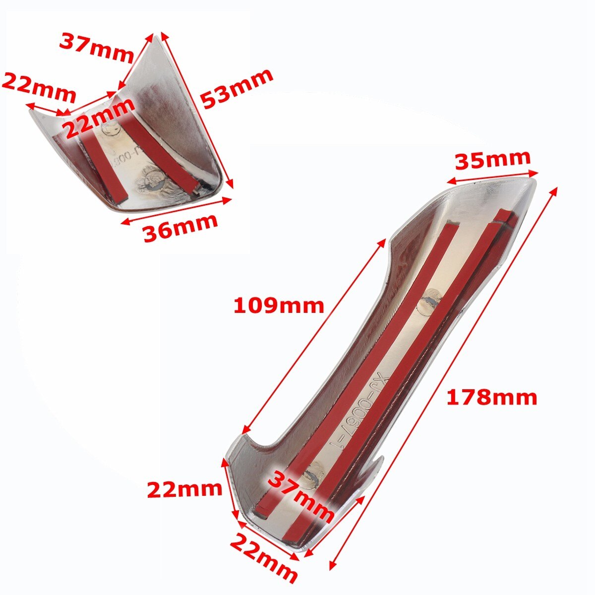 5 Stuks Auto Instaplijsten Protector voor Lexus RZ 2023-2024, Auto