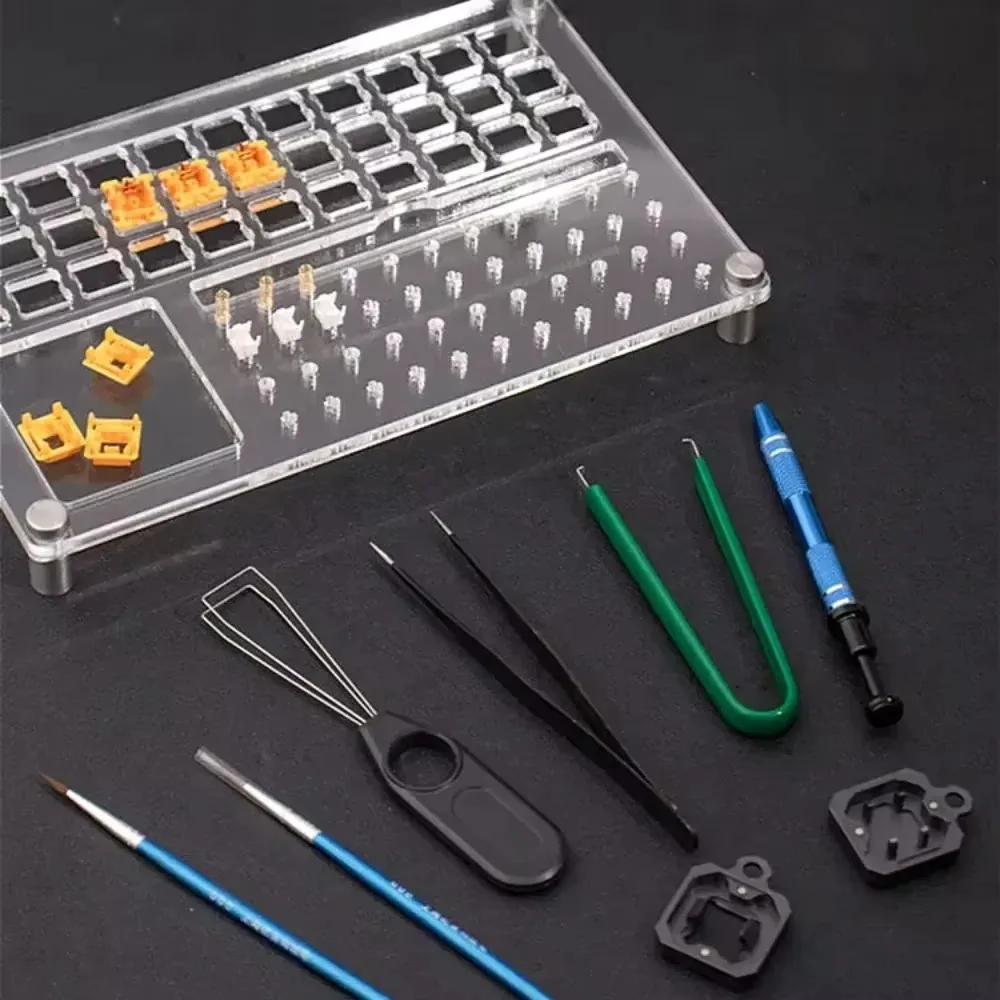 Mechanical Keyboard DIY Kit Lubricated Plate Shaft / Oil Filled Plate Shaft / Opener Mechanical Keyboard Kit