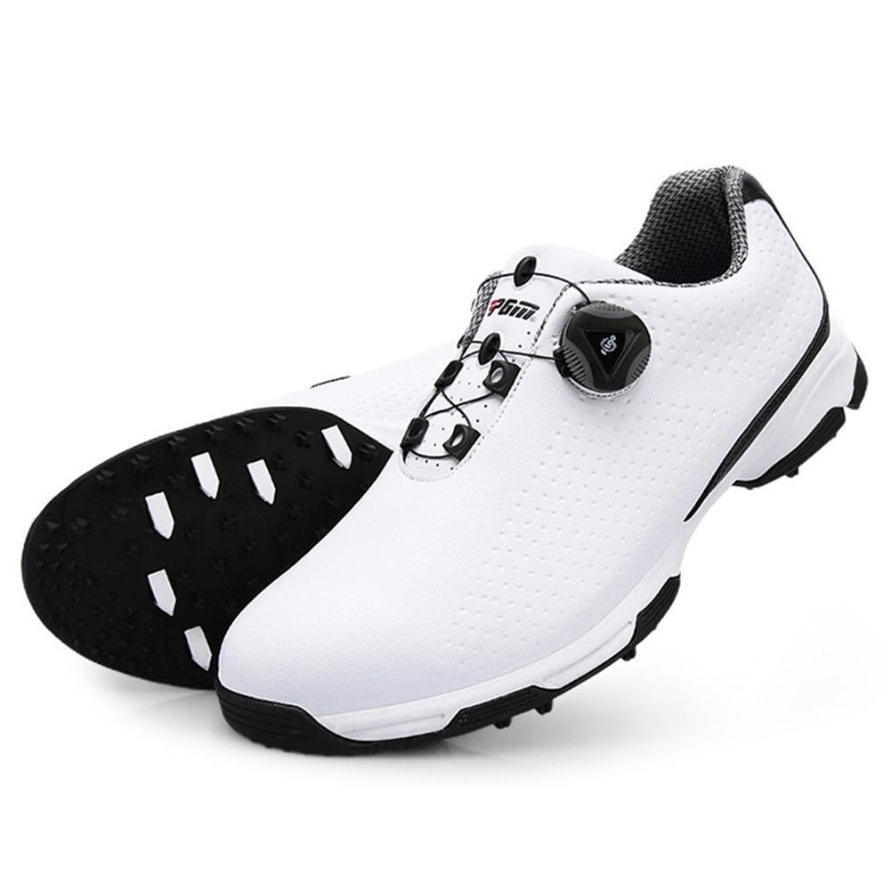 Pgm Golf Herenschoenen Ademende En Waterdichte Schoenen Met Spanschroef Geschikt Zijn Voor Golfers Z0K5