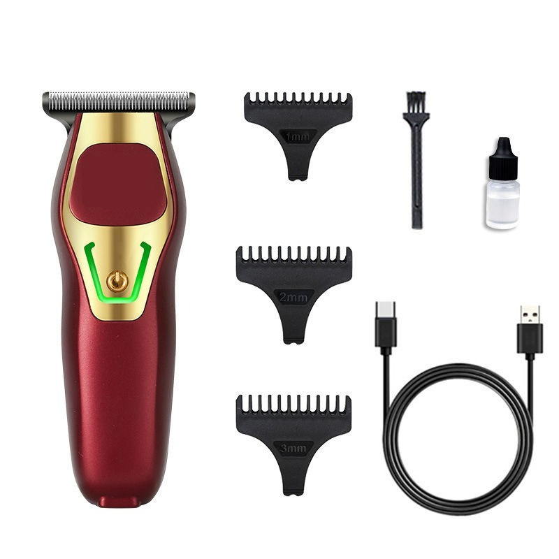 T-Blade Hair Clipper - 0mm Ultra Precise Barber-Grade Shaving & Beard Trimming for Home & Salon Use: black