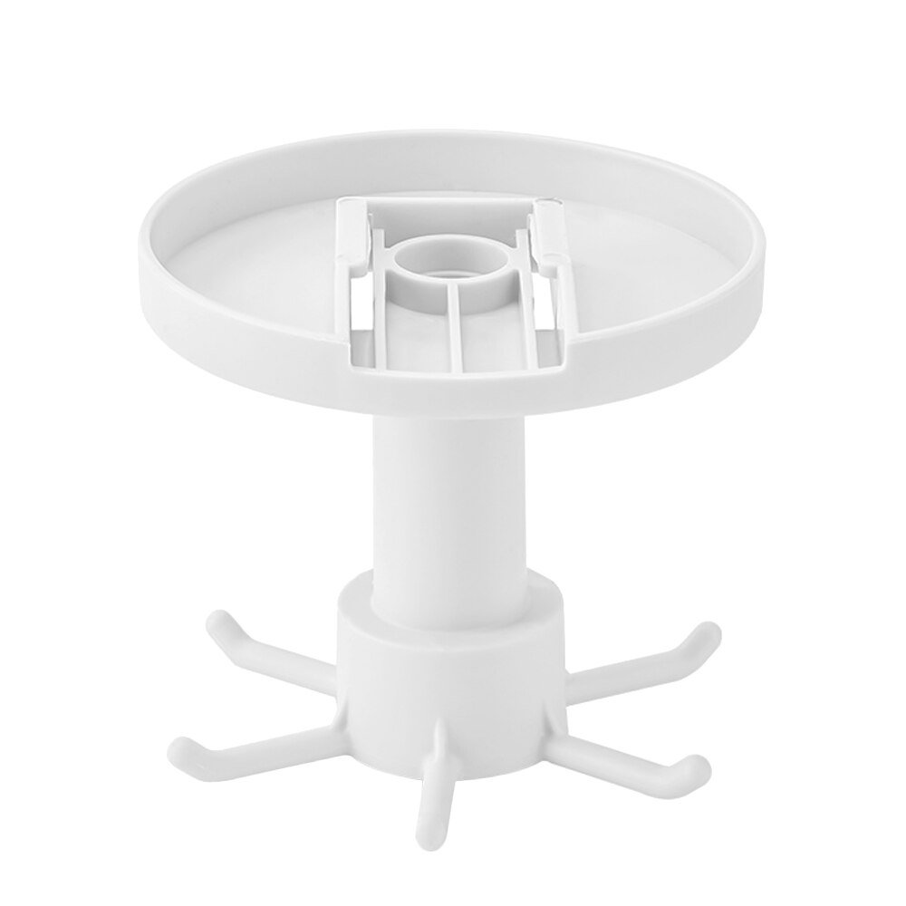 360 degrés crochet rotatif auto-adhésif support de rangement salle de bain organisateur mural support suspendu accessoires de cuisine: White-Top Mounted