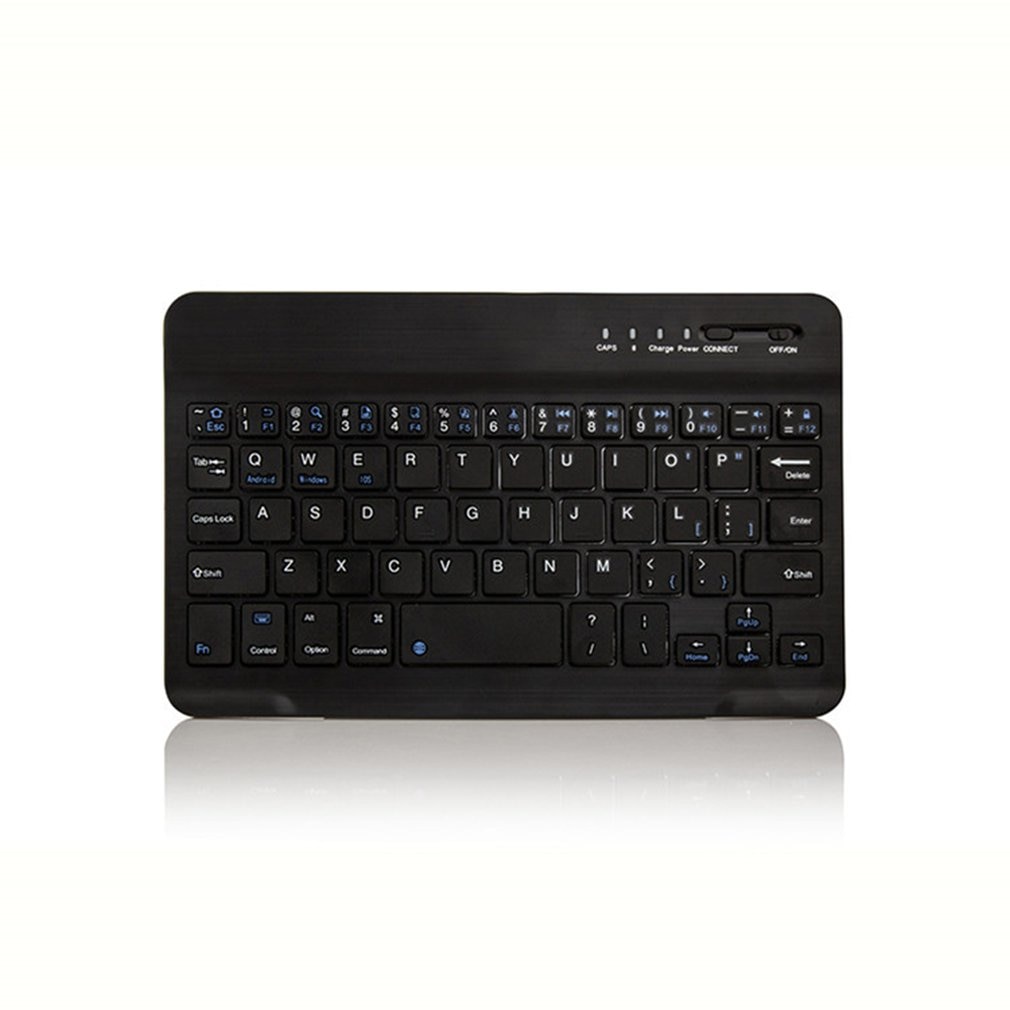 Mini Drahtlose Tastatur Bluetooth Tastatur Für ipad Telefon Tablette Gummi tastenkappen Wiederaufladbare tastatur Für Android ios Fenster