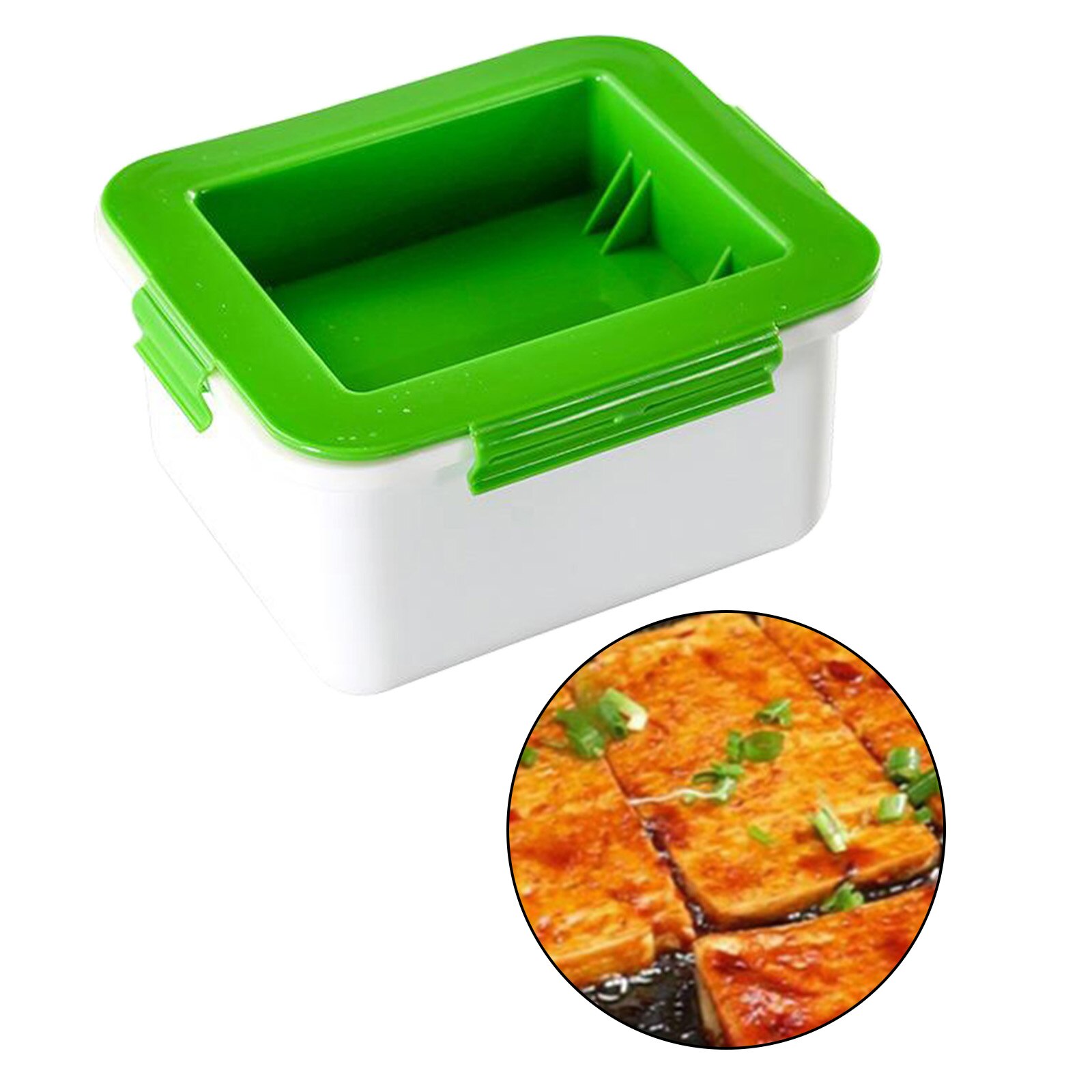 Premium Plastic Tofu Press Drainer Mold Marinating Dish Mould Automatically