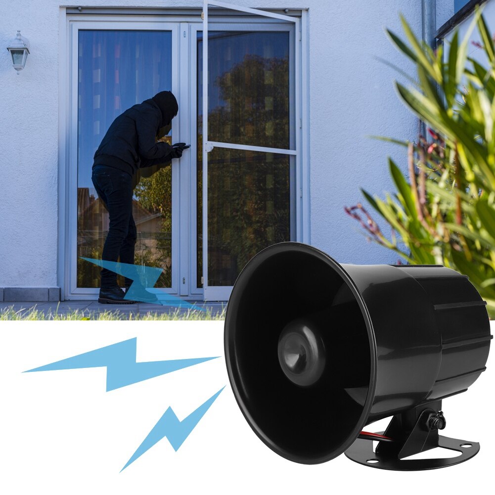 Outdoor Security Alarm Siren Loud Alarm Horn 110dB