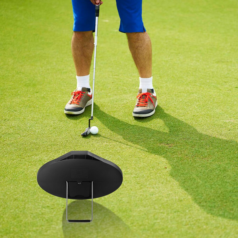 Golf Swing Mirror Portable Acrylic Stainless Steel Angle Adjustable Golf Putting Mirror Golf Tool for Beginners And Enthusiasts