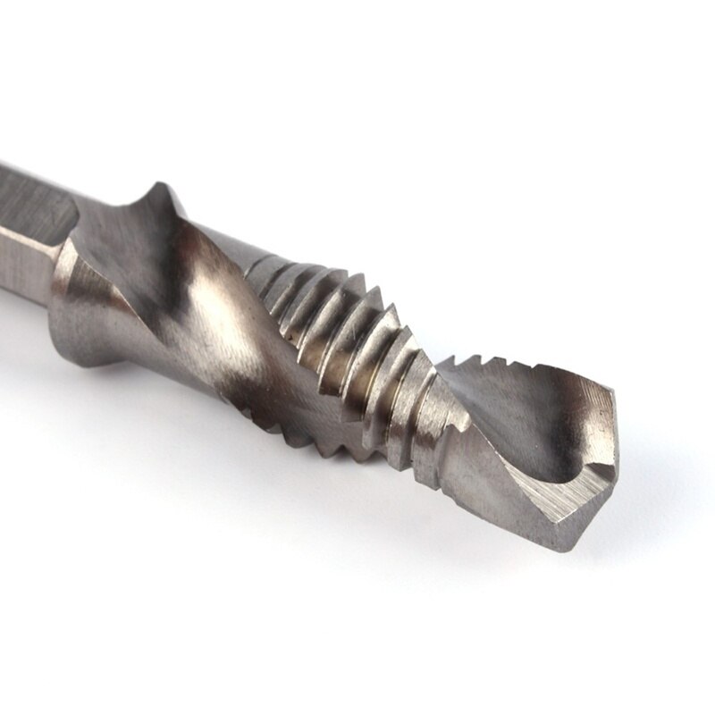 Hex Shank Drill Bit HSS Screw Tap Drill Bits Size M3 M4 M5 M6 M8 M10 Metric Composite Tap Drills
