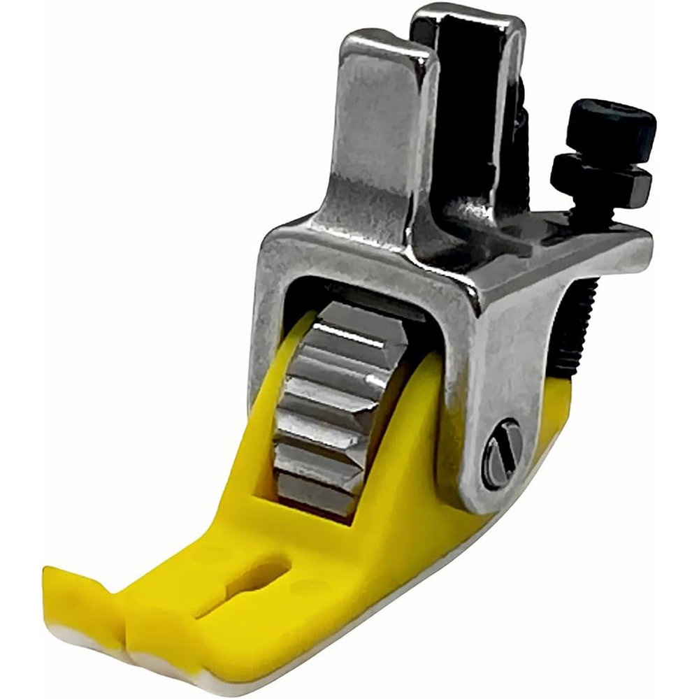 Narrow Roller Presser Foot For Singer Brother Juki Industrial Single Needle Lockstitch Sewing Machine Accessories: light green