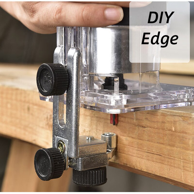 Electric Wood Router Hand Carving Machine Woodworking Trimmer 220V 720W Wood Milling Engraving Slotting Trimming Machine