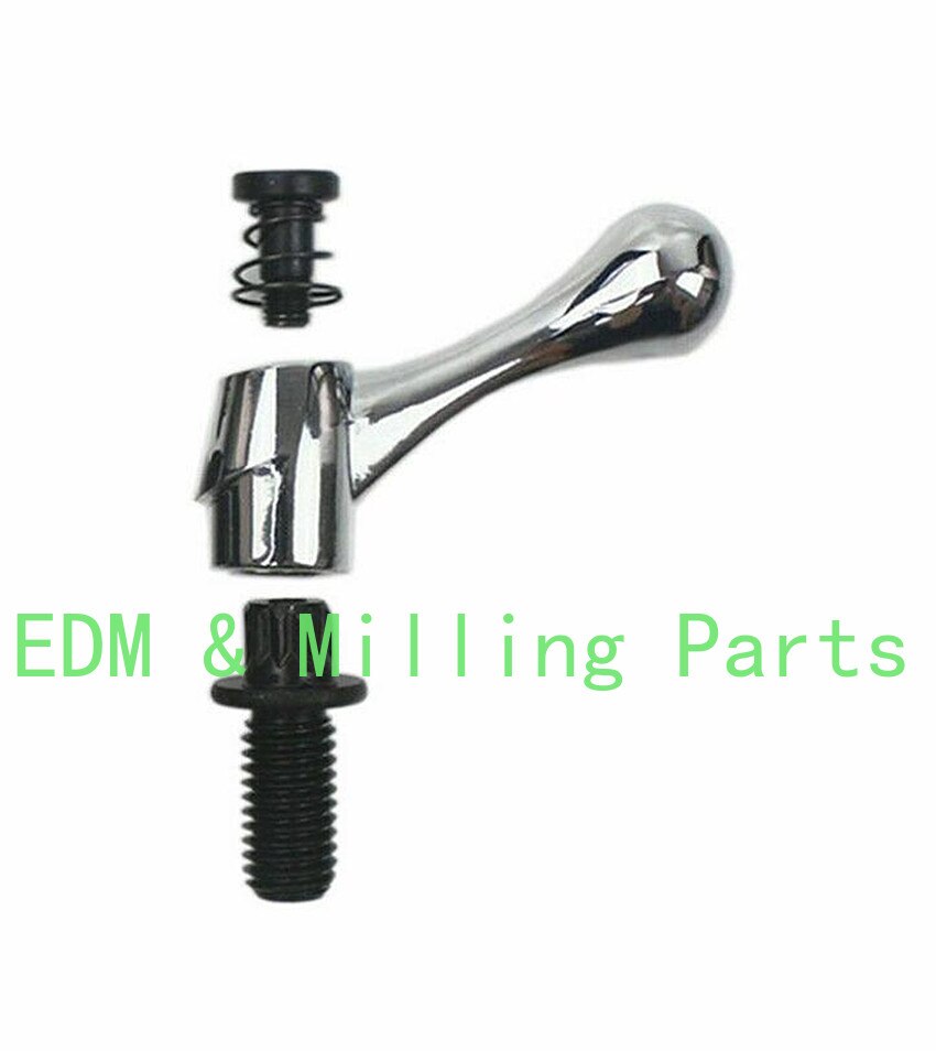 2pcs Milling Machine Part Table Lock Bolt Mill Handle CNC M1/2 Thread For Bridgeport
