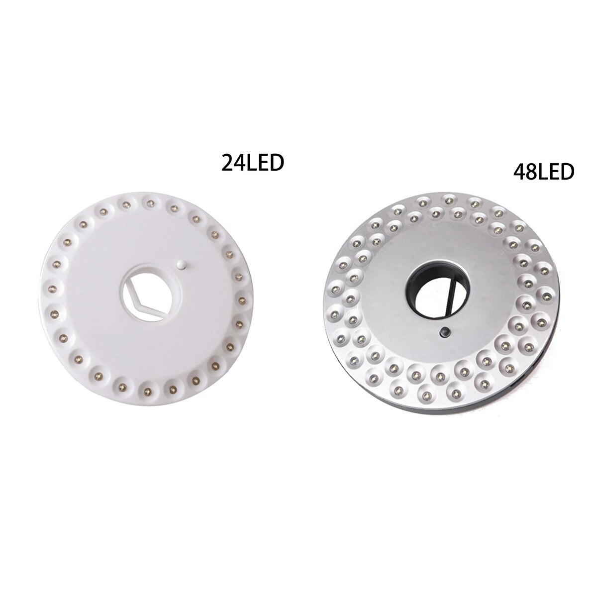 Durable Portable Pole Light 48/24 Led Bulb Outdoor Garden Yard Lawn Night Lights