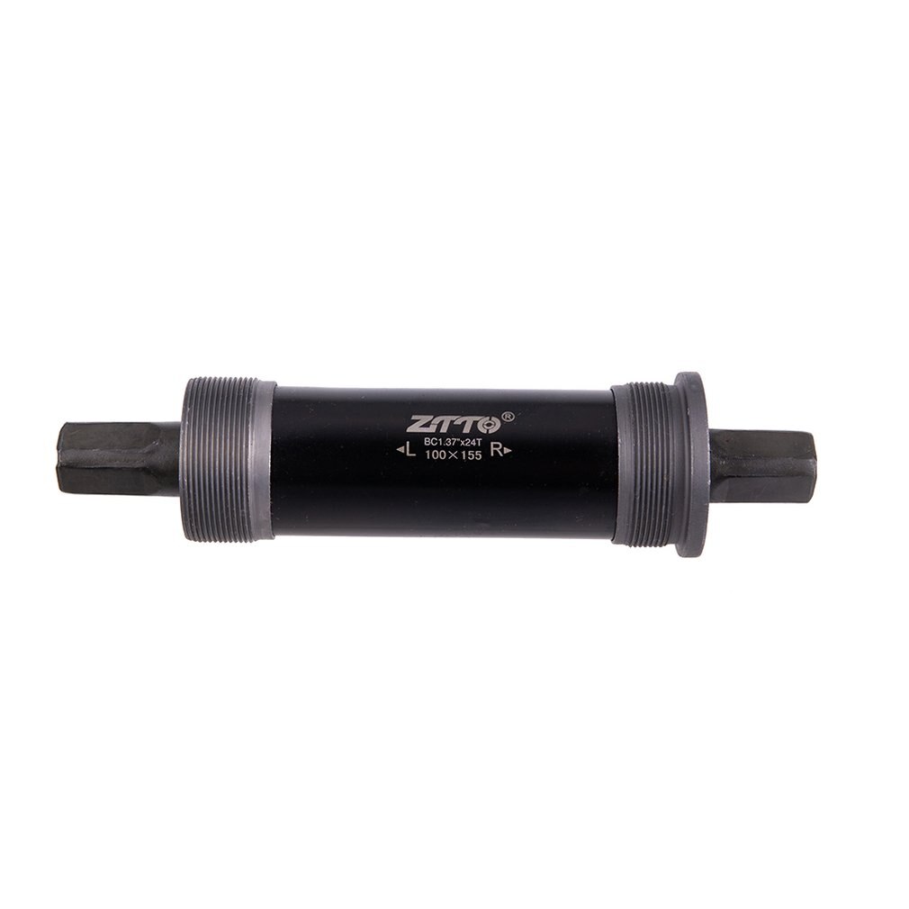 Bicycle Square Tapered Threaded Bottom Bracket For Axis QuareHole Square Crankset Fat Snow Bike: 100X155mm
