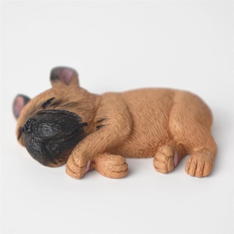 3D Franse Bulldog Magneet Leuke Slapen Hond Koelkast Whiteboard Magneten Voor Office Home Decoratie