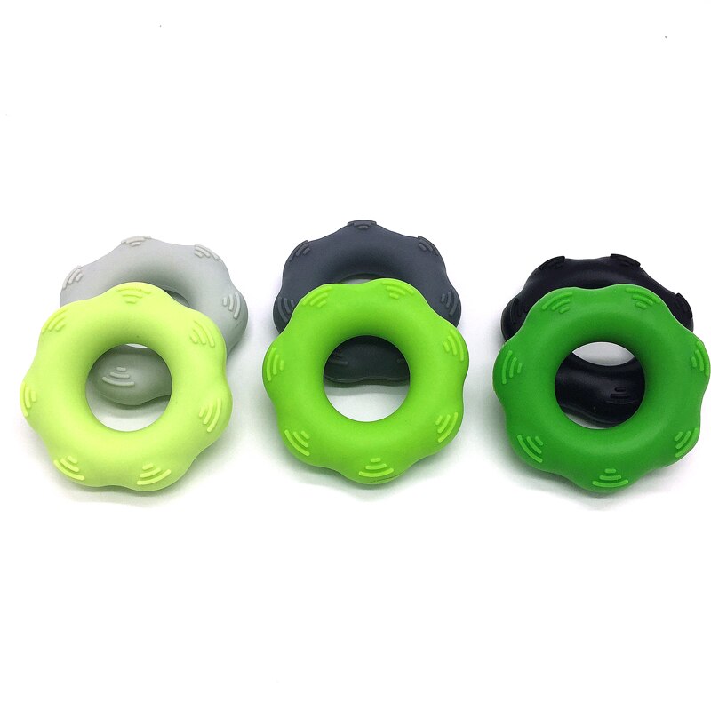 Anneau de préhension antidérapant en silicone pour la force et la résistance, balles thérapeutiques pour augmenter la force de l'avant-bras