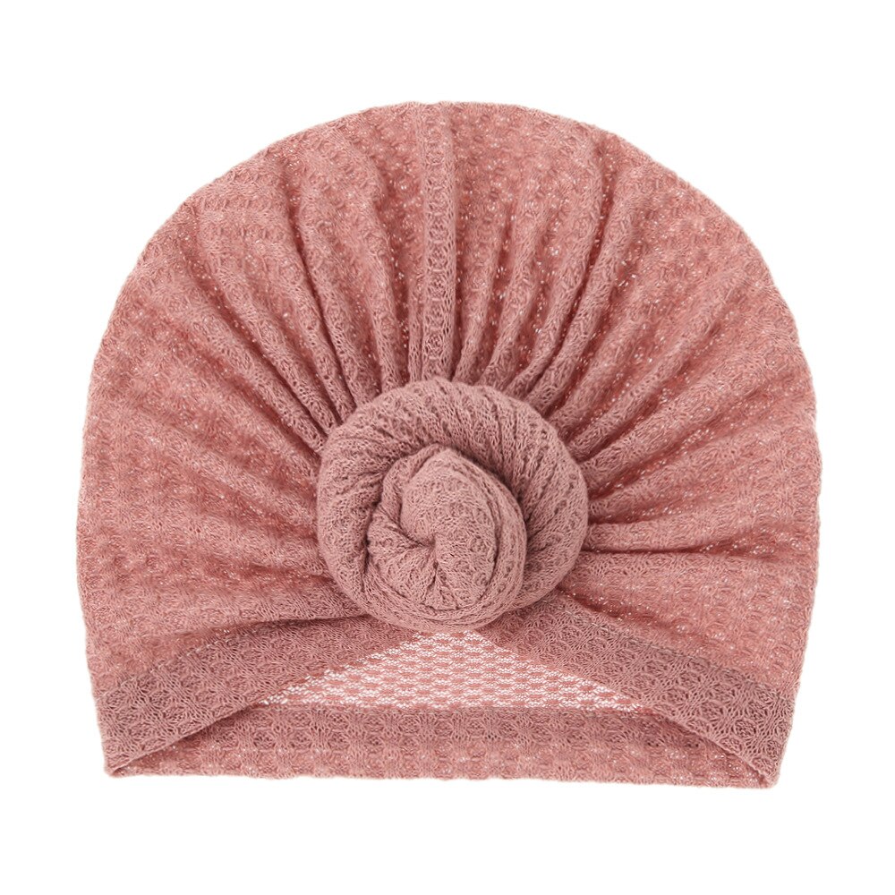 Bonnet en tricot pour bébé, casquette pour -né, Turban doux, pour filles et garçons,: 1