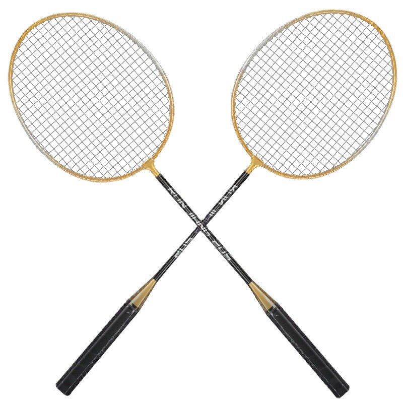 2pcs Badminton Rackets Set Ultra Light Double Badminton Racquet Titanium Alloy Lightest Playing Badminton Whole -40