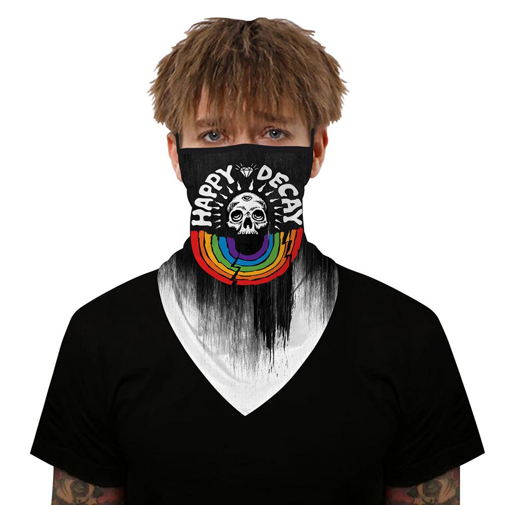 magique Bandana visage écharpe pendaison oreille visage couverture UV Protection antipoussière cyclisme randonnée chapeaux masque pêche écharpes 1PC