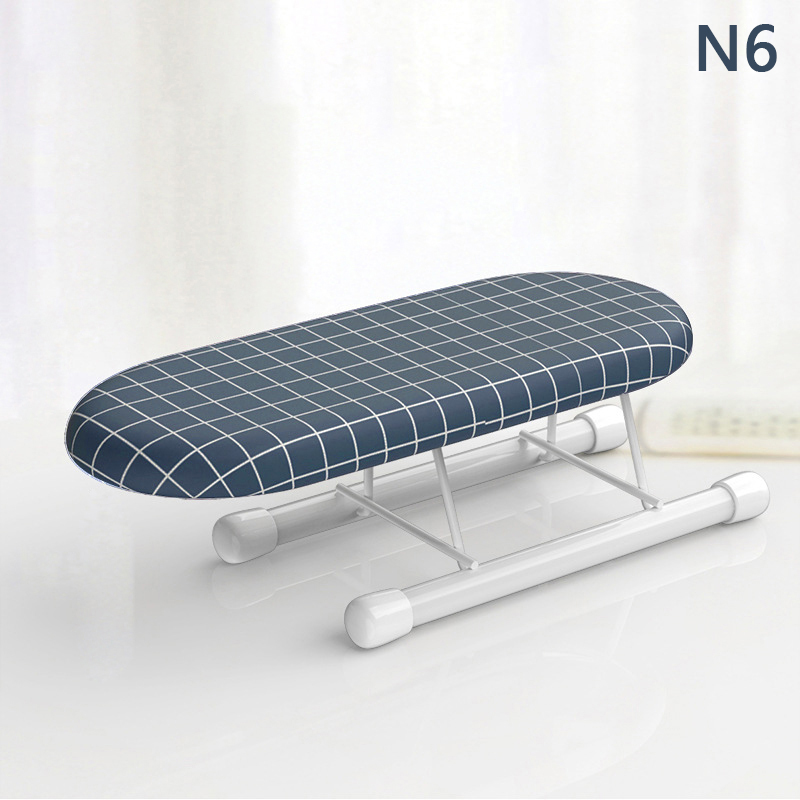 Portable Mini Ironing Board Small Tabletop Iron Portable Compact Sewing Table Desktop Foldable Collapsible Countertopmini Rack: Light Grey