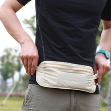 GloryStar Waist Bags Outdoor Travel Invisible Pockets Anti-Theft Package Sports Waist Bag Purse Close-fitting invisible pockets