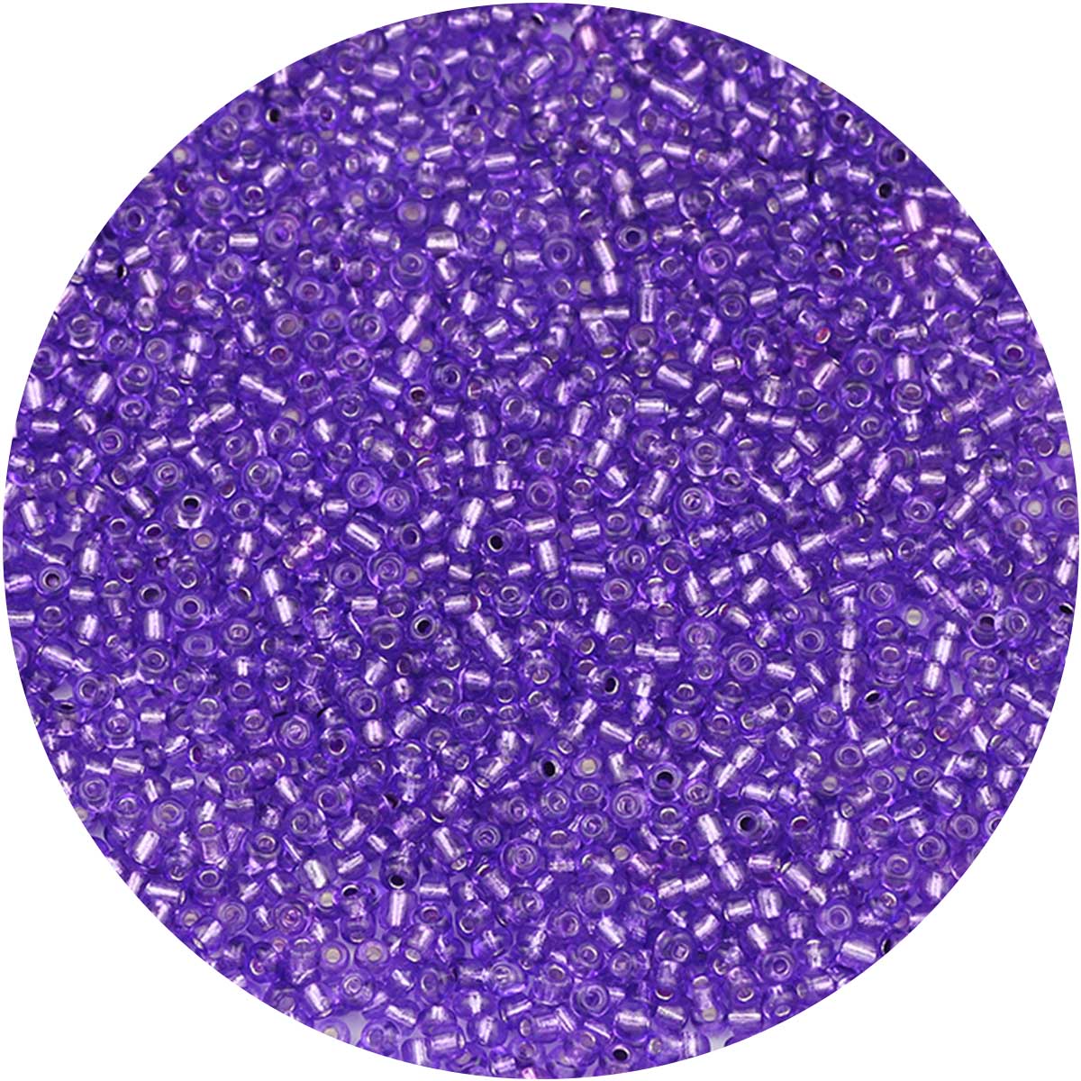 2mm 1500 stks 18g Zilver Kleur Binnenkant Rocailles Glas Ambachtelijke Kralen Armbanden Ketting Ring Maken Rocailles Voor DIY Art Craft: Lavendel