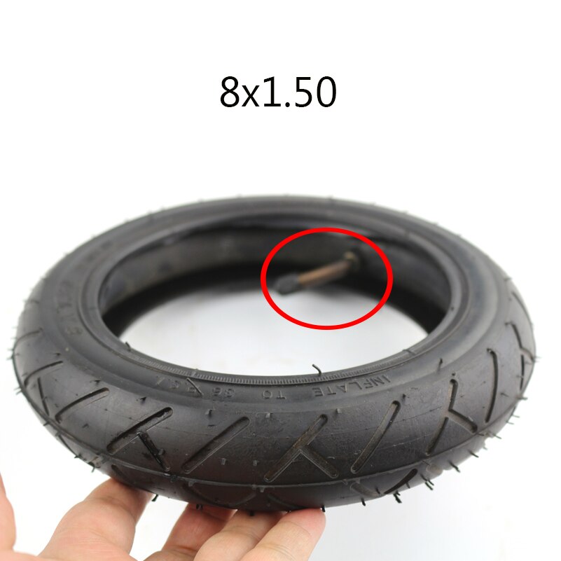 Alto rendimiento 8x1,50 8 pulgadas interior y exterior juego de neumáticos bicicletas niños sillas de ruedas eléctricas