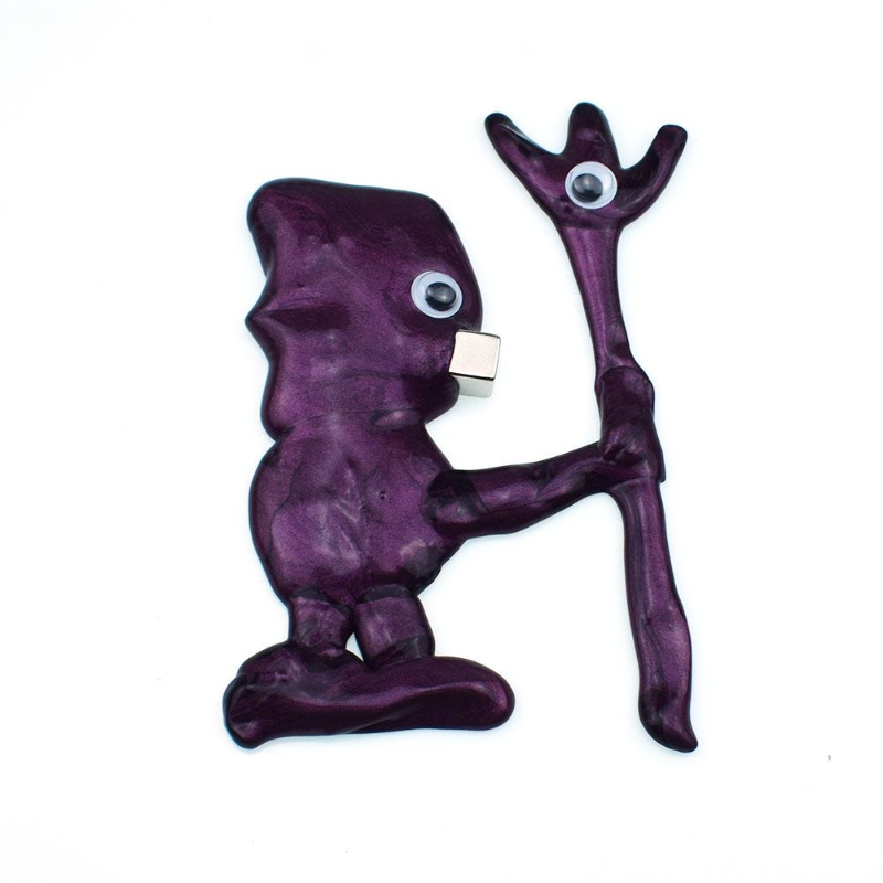 freundlicher Montessori Magnetischer Mastix betonen Hüpfendes Silikon DIY Knetmasse Plastilin Ferrofluid Kindergeschenke
