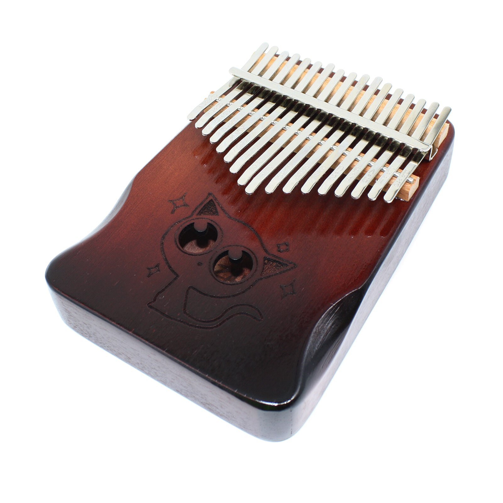 Kalimba 17 key Thumb Piano Wood Mahogany Mbira Body Musical Instruments Africa Kalimba Piano with Accessories