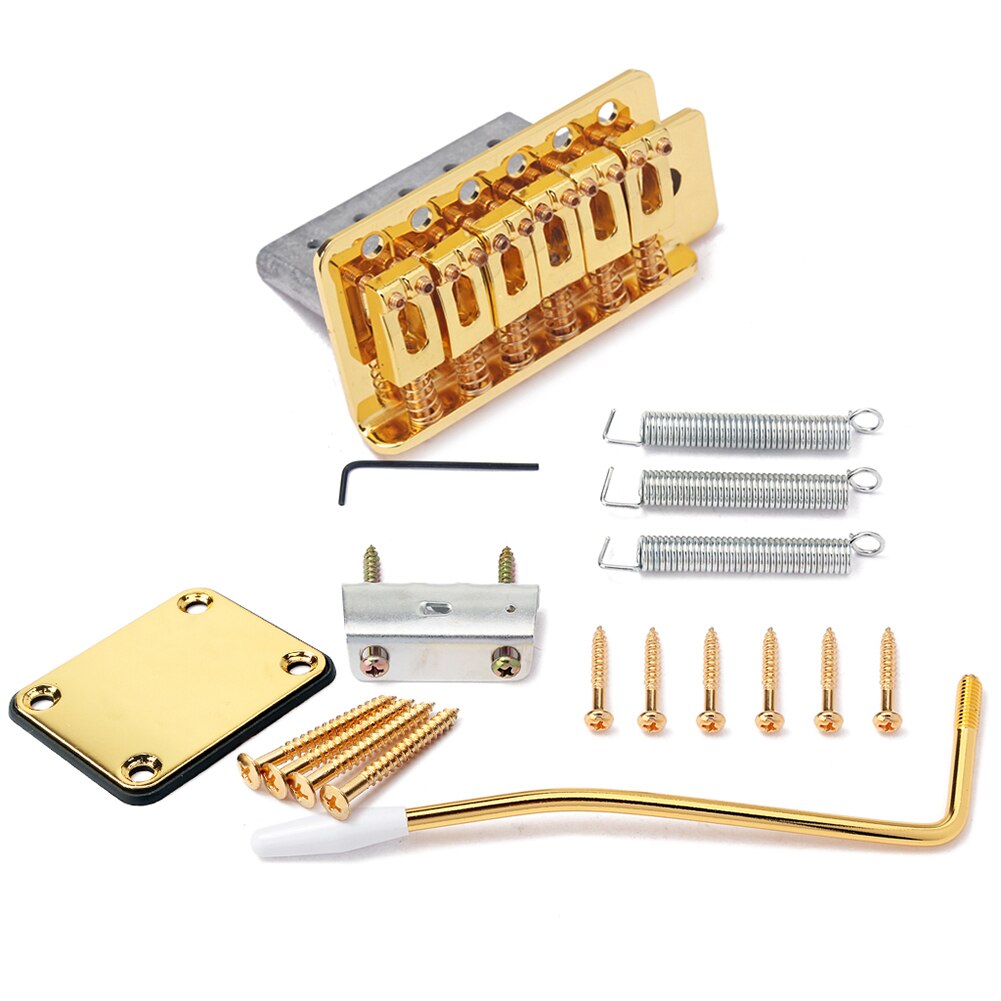 Replace Electric Guitar Tremolo Bridge with Neck Plate for Stratocaster Strat