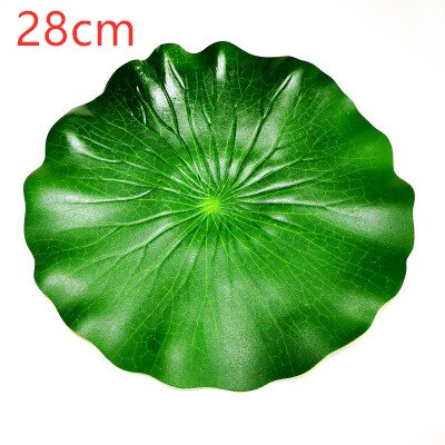 Kunstmatige Lotus Waterlelie Drijvende Bloem Vijver Tank Plant Blad Ornament Thuis Bruiloft Vijver Pool Decoratie: 15
