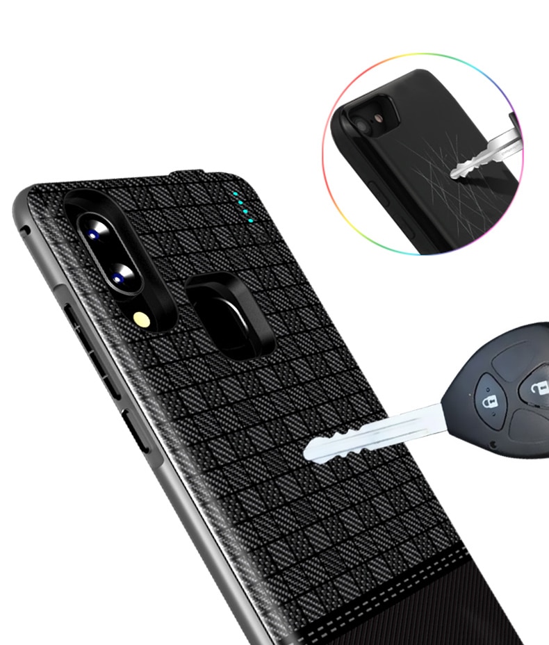 5000mAh Battery Charger Case For Xiaomi Redmi Note 5 Aluminum frame Power Case For Xiaomi Mi 9 Mi8 External Battery Cover Capa