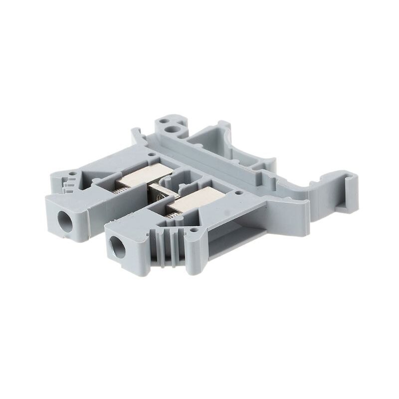 10 Stks/set UK-2.5B Terminal Blok Schroef Toepassing Pcb Din Rail Bedrading Termianl Connector T8WE