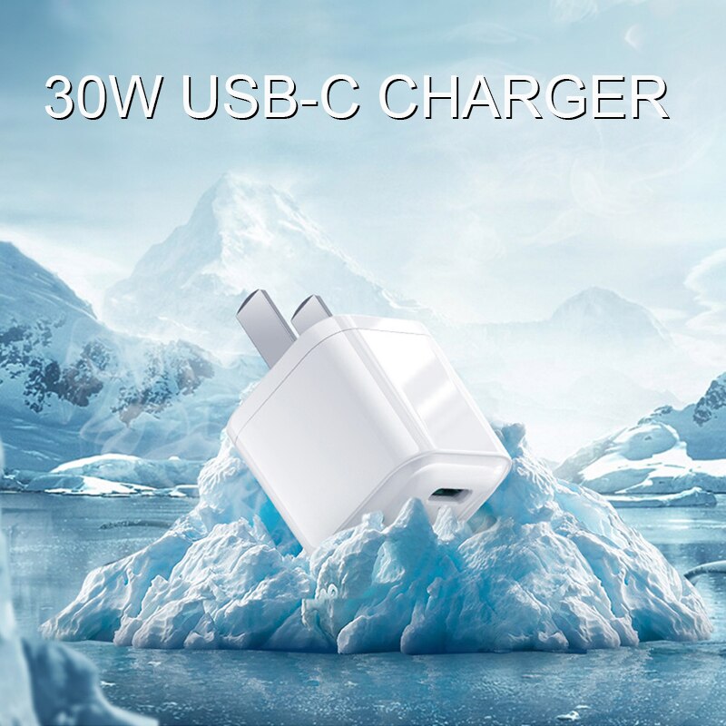Mini Telefoon Oplader Pd 30W Voor Iphone 13 12 Mini Pro Max Eu Vs Lader Voor Samsung Galaxy fast Charger USB-C Poort Charing
