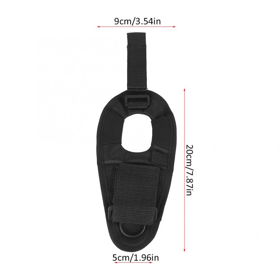 Lampe de poche de plongée gant torche de plongée boussole digitale Anti-perte réglable torche sous-marine main libre porte-lumière gants