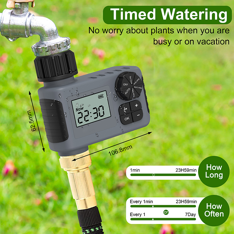 Outdoor Programmierbare Digitale Automatische Bewässerung Sprinkler System Bewässerung Controller Schlauch Wasserhahn Timer