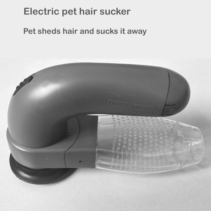 Hund Haar Saug Gerät Tragbare Elektrische Hund Katze Haar Reiniger Welpen Massage Reiniger Staubsauger Haustier Liefert