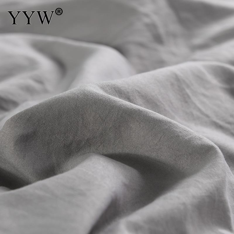 3pcs Beddengoed Set Beddengoed Dekbed Beddengoed Set Ropa De Cama Met Kwastje Grijs Wit Beddengoed Set 2 Mensen polyester Bed Set